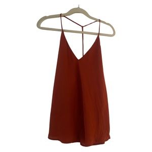 Terracotta Chiffon Blouse